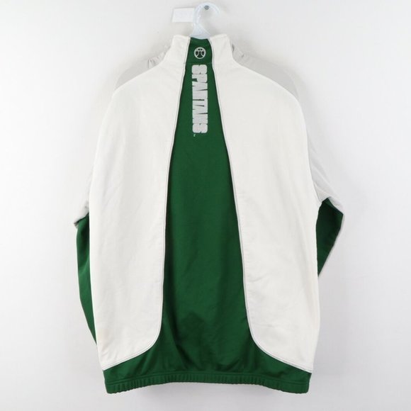 Vtg Nike Michigan State University Warm Up Jacket - Picture 7 of 9